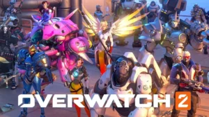 Gambar logo atau ikon Overwatch.