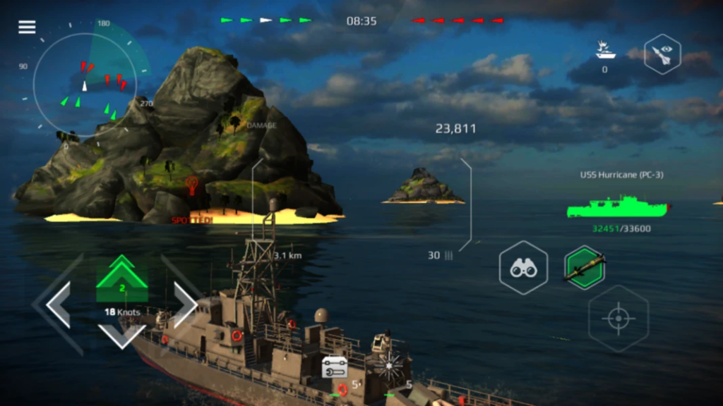 Game Kapal Perang Offline Terbaik: Battle of Warship Mod APK